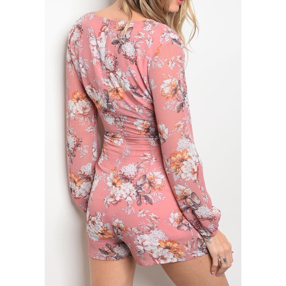 Floral Romper - Picture 3 of 3